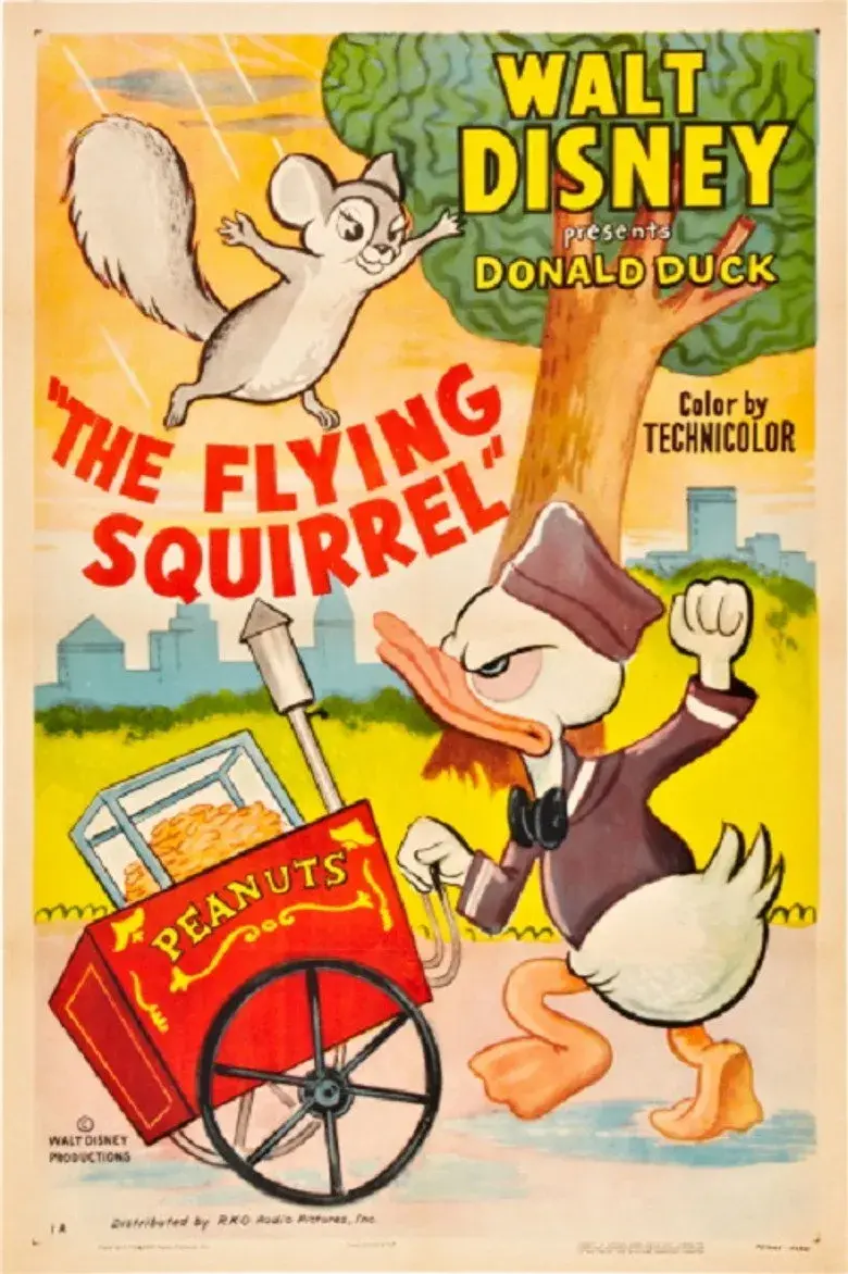 انیمیشن سنجاب پرنده (The Flying Squirrel 1954)