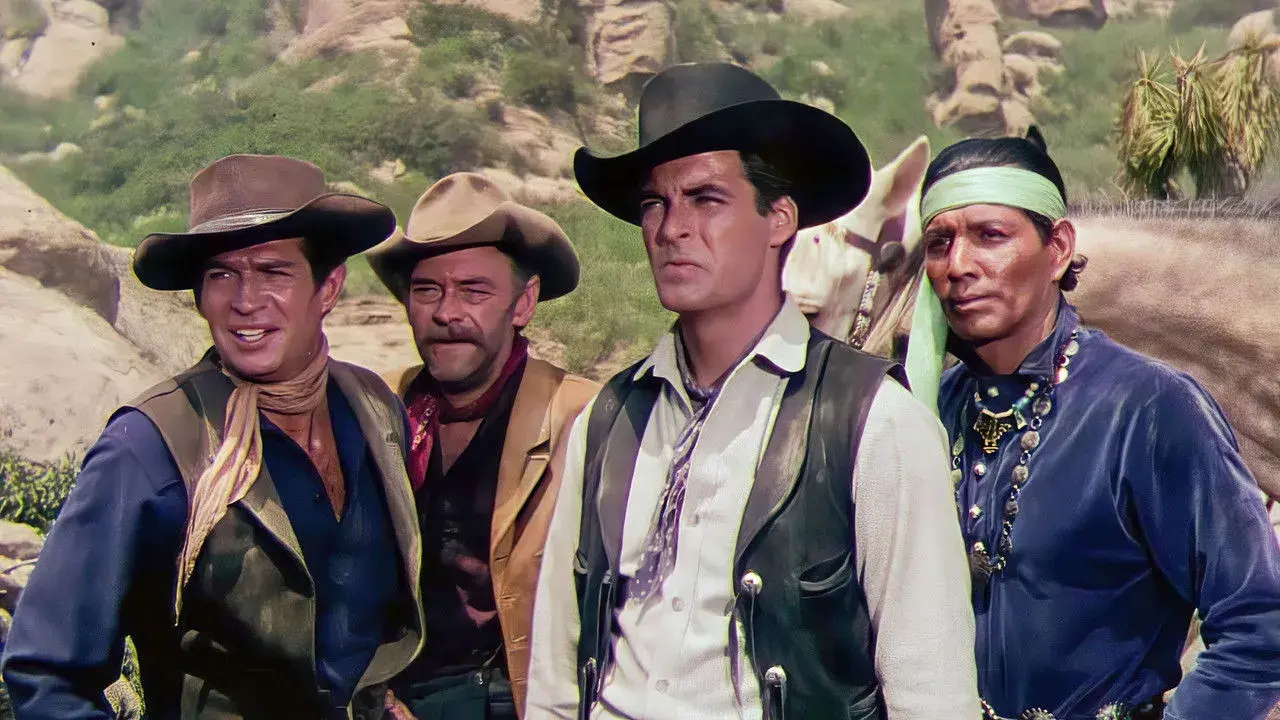 فیلم چهار تفنگدار تا مرز (Four Guns to the Border 1954)