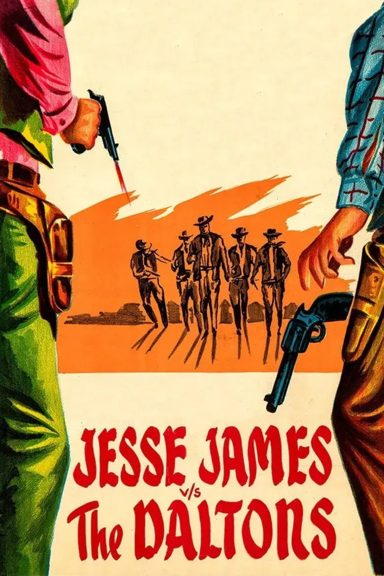 فیلم جسی جیمز در برابر دالتون‌ها (Jesse James vs. the Daltons 1954)