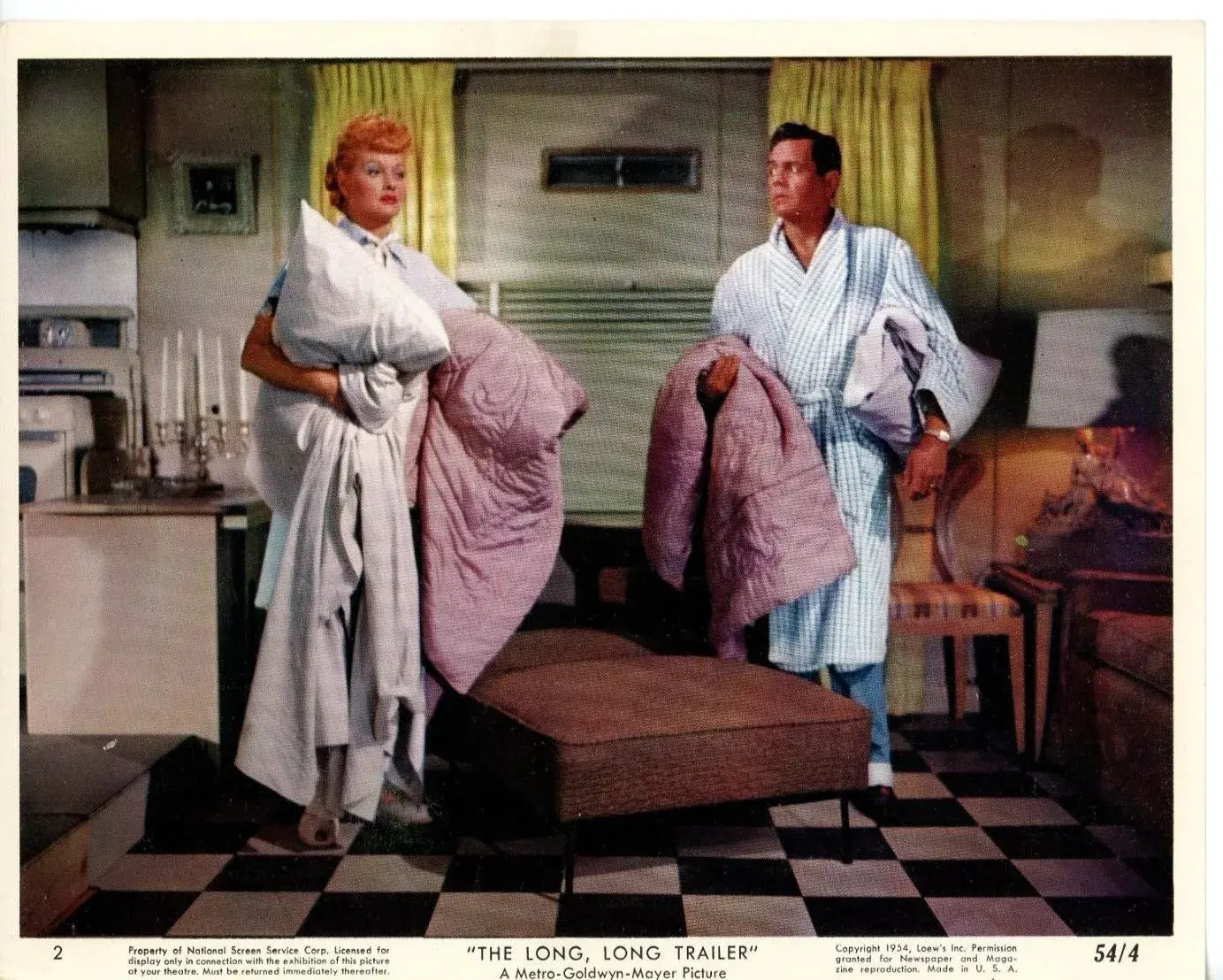 فیلم تریلر خیلی خیلی طولانی (The Long, Long Trailer 1954)