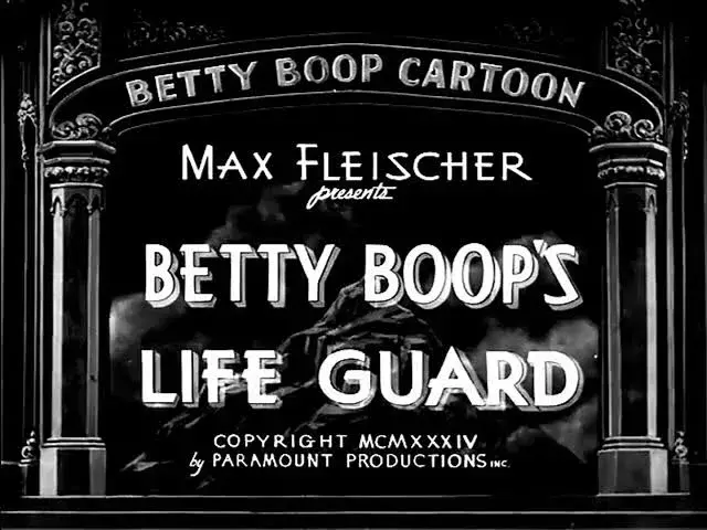 انیمیشن نجات غریق بتی بوپ (Betty Boop's Life Guard 1934)