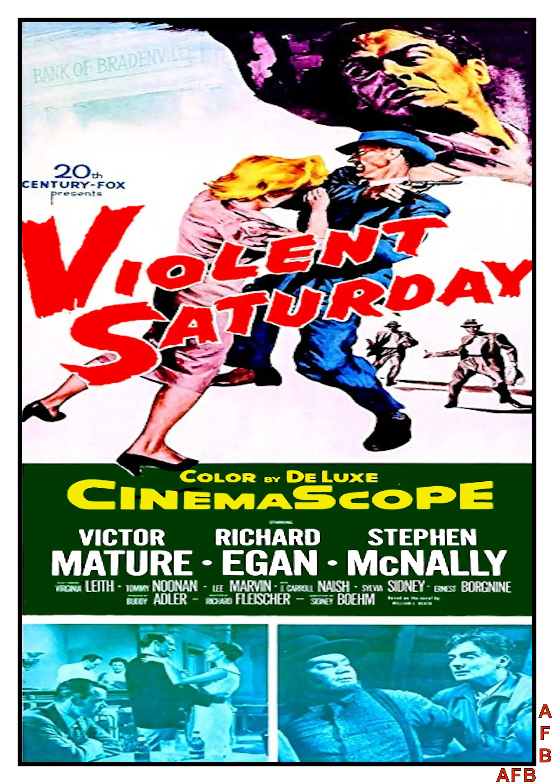 فیلم شنبه خونین (Violent Saturday 1955)