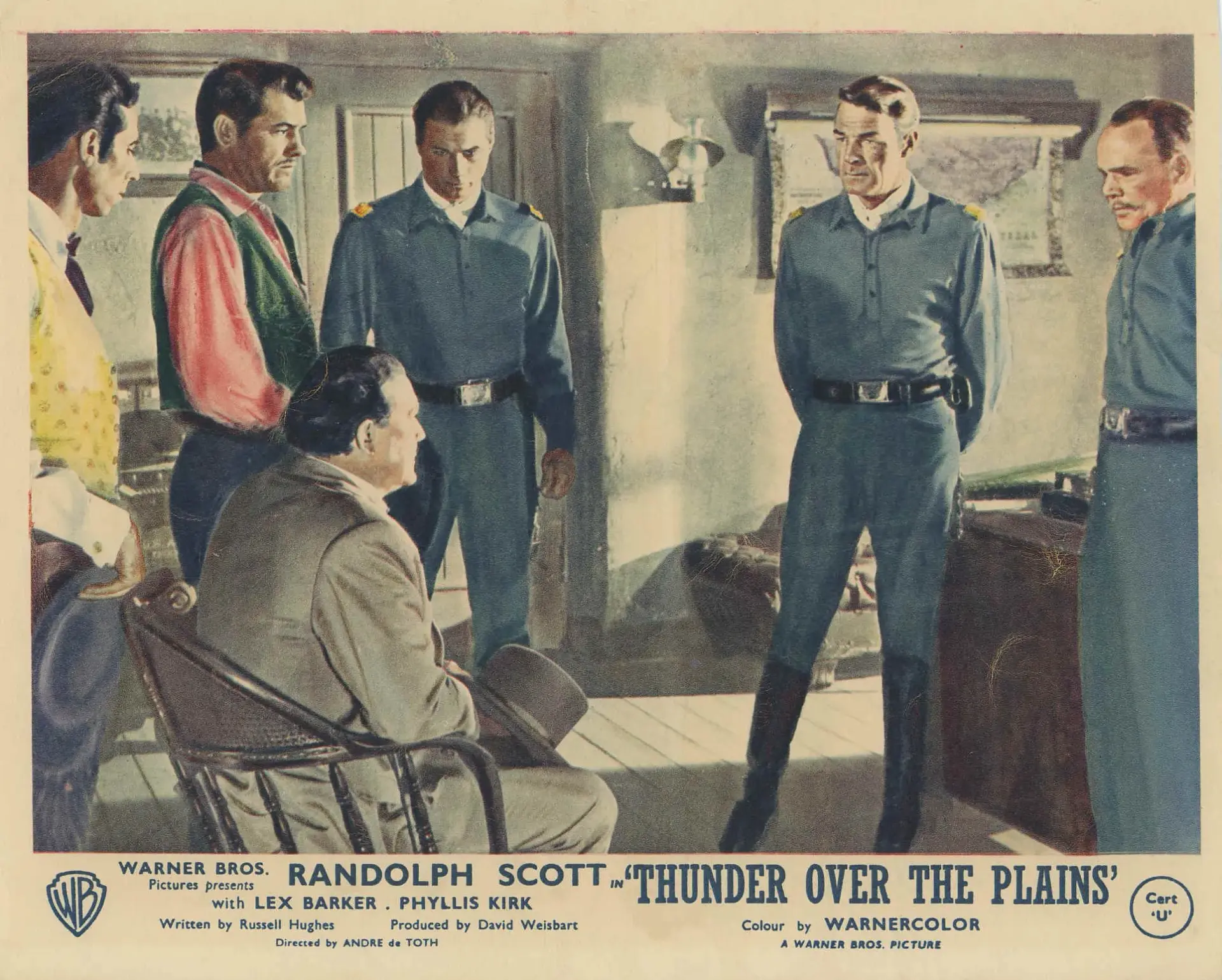 فیلم رعد بر فراز دشت‌ها (Thunder Over the Plains 1953)