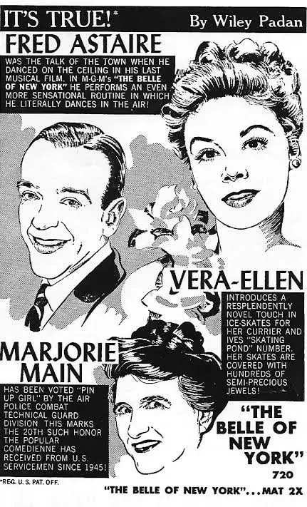 فیلم زیبای نیویورک (The Belle of New York 1952)
