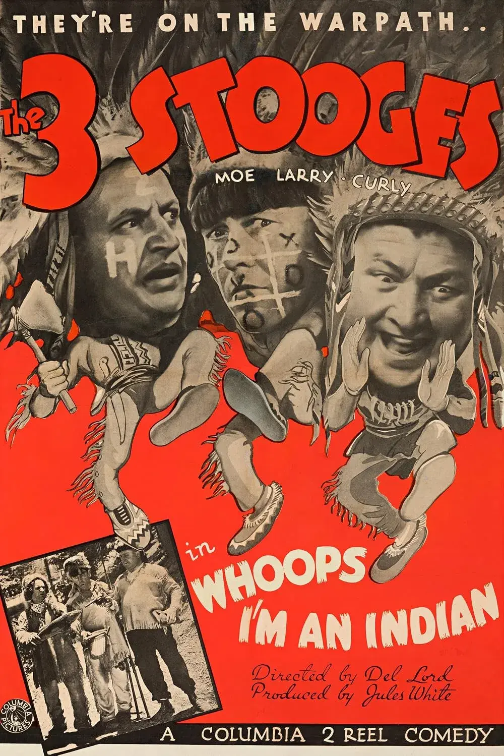 فیلم اوه، من سرخ‌پوستم! (Whoops, I'm an Indian! 1936)