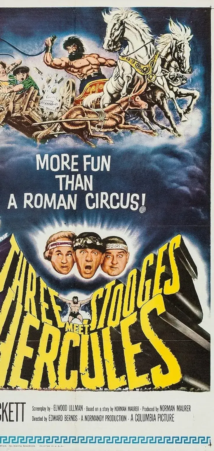 فیلم سه کله‌ پوک با هرکول ملاقات میکنند (The Three Stooges Meet Hercules 1962)