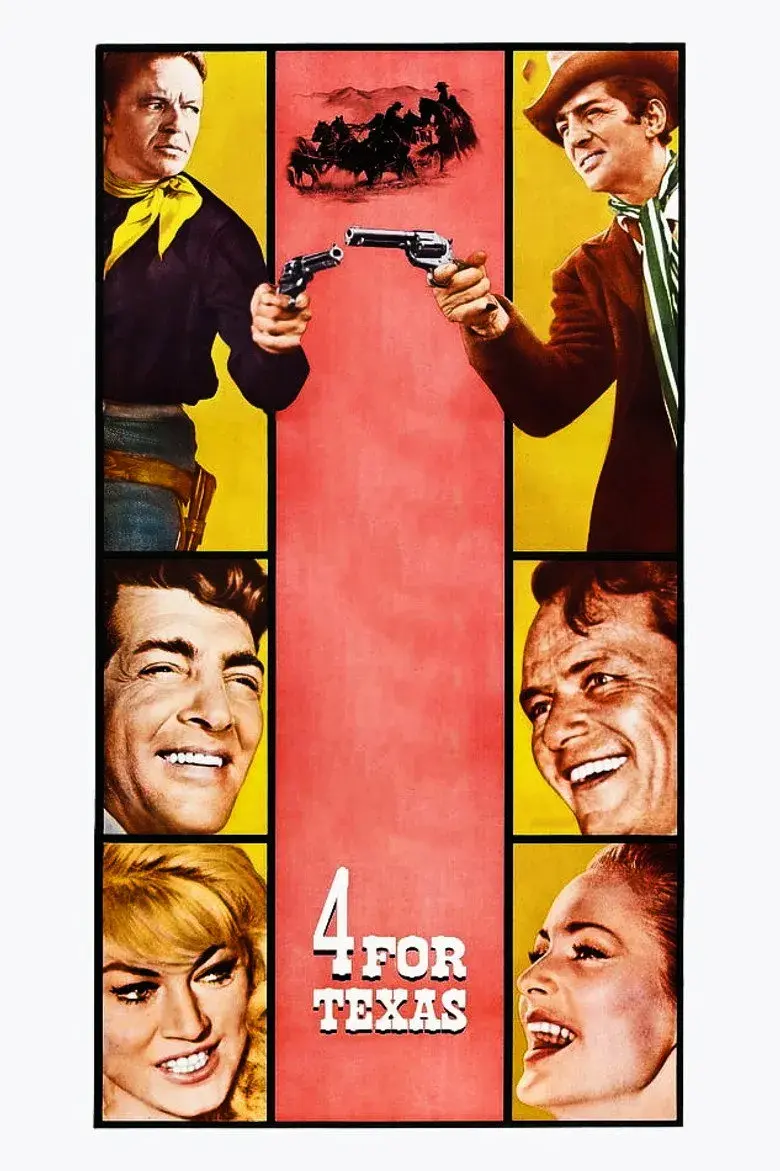 فیلم چهار نفر برای تگزاس (4 for Texas 1963)