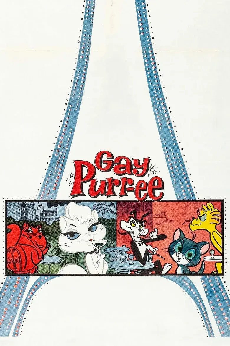 انیمیشن گربه در پاریس (Gay Purr-ee 1962)