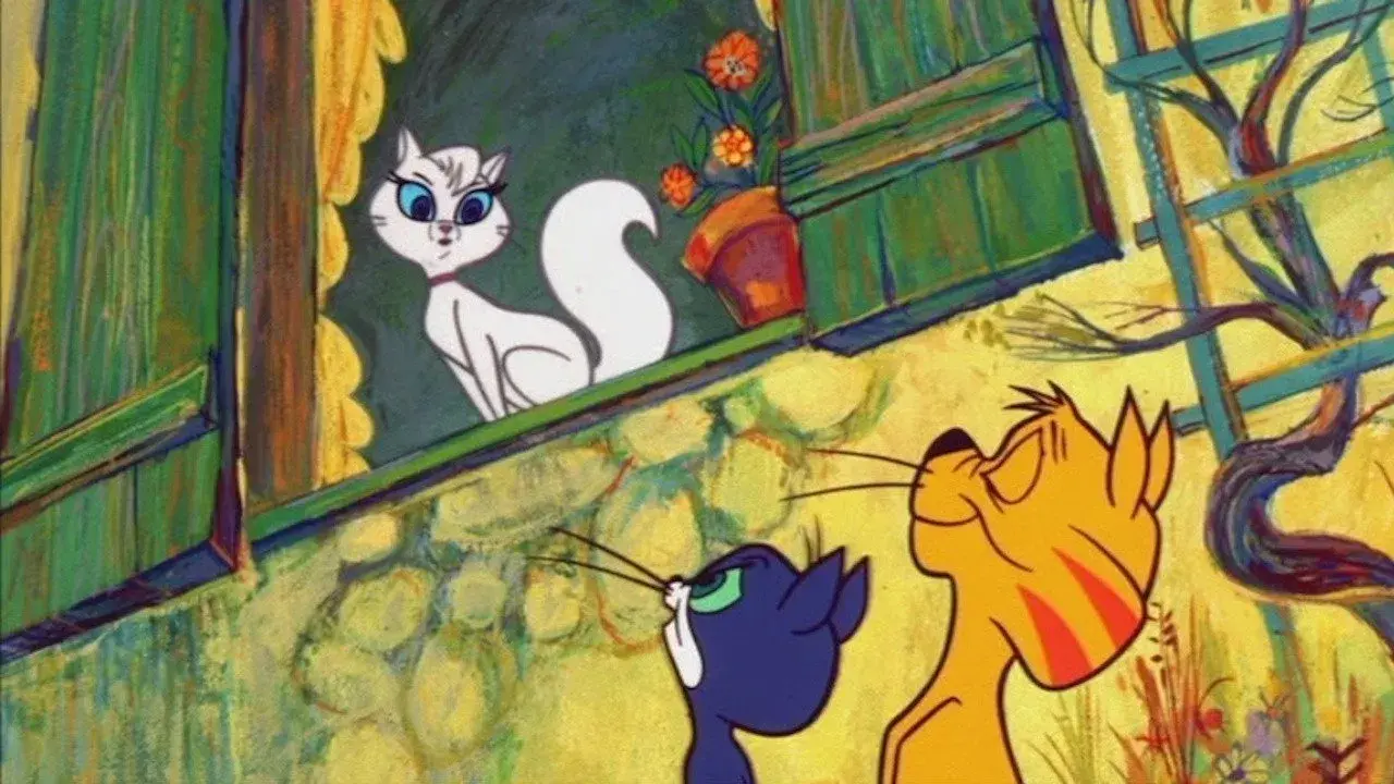 گربه در پاریس