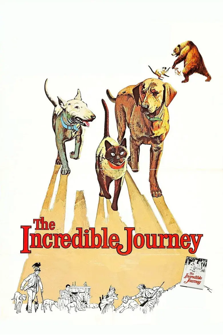 فیلم سفر باور نکردنی (The Incredible Journey 1963)