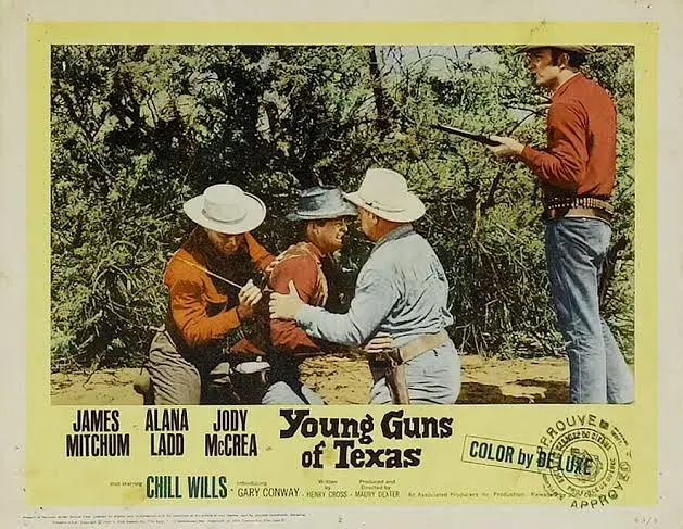 فیلم تفنگداران جوان تگزاس (Young Guns of Texas 1962)