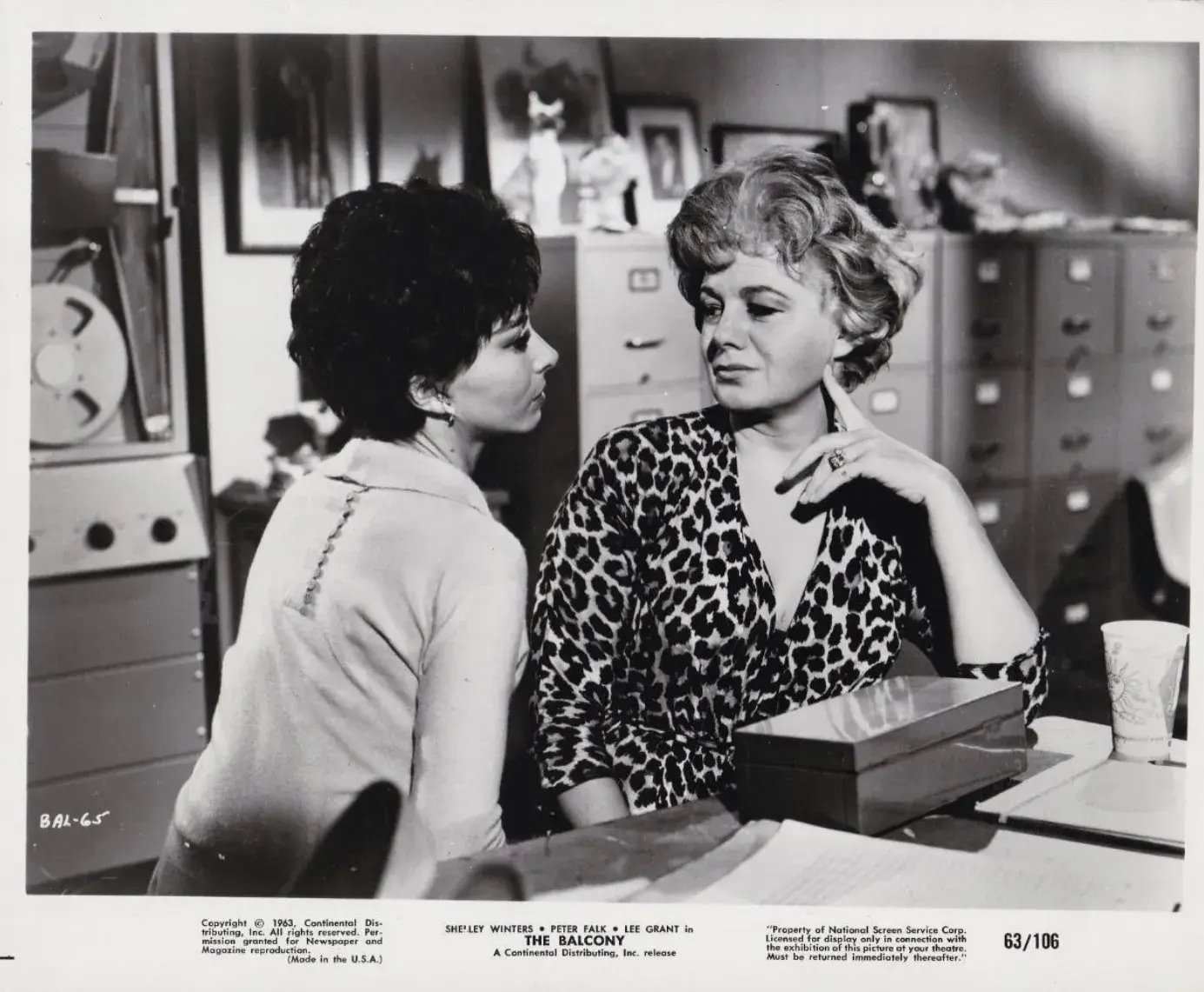 فیلم بالکن (The Balcony 1963)