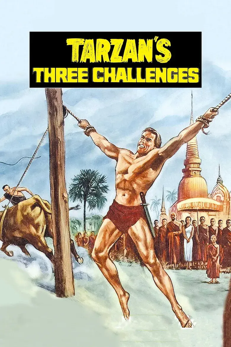 فیلم سه چالش تارزان (Tarzan's Three Challenges 1963)
