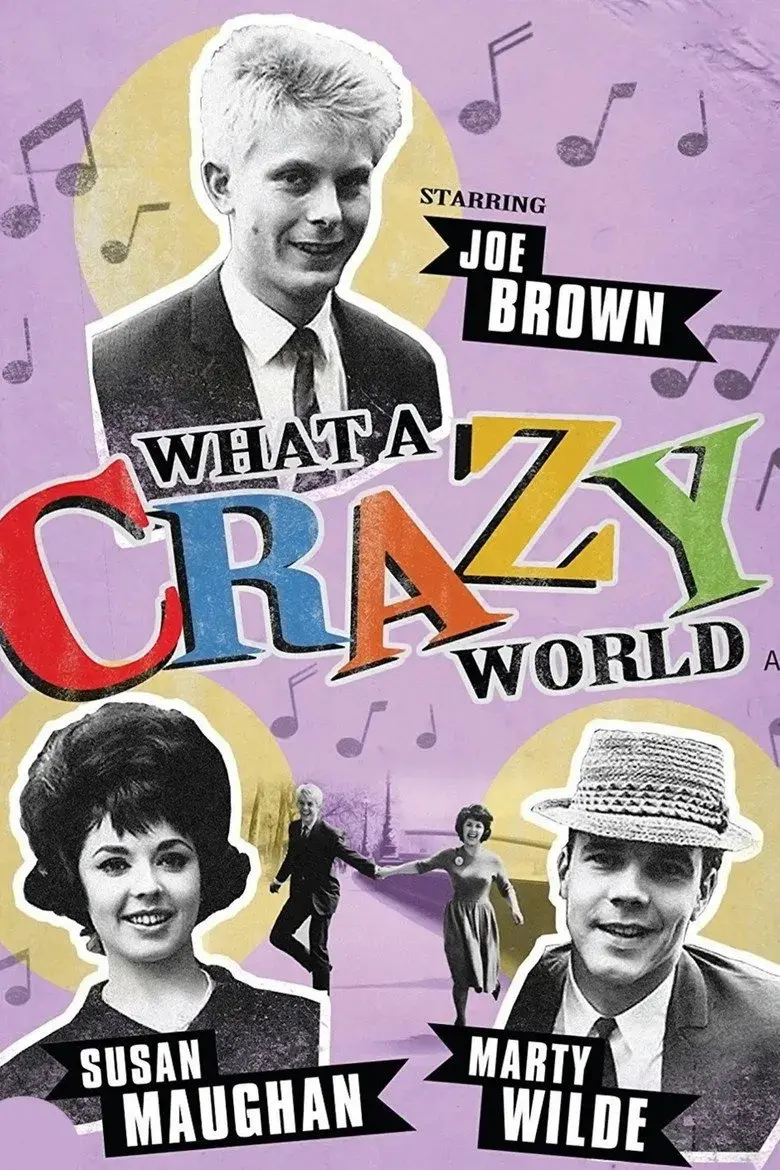 فیلم چه دنیای دیوانه ای (What a Crazy World 1963)
