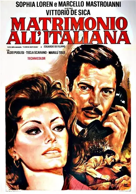 فیلم ازدواج به سبک ایتالیایی (Marriage Italian Style 1964)