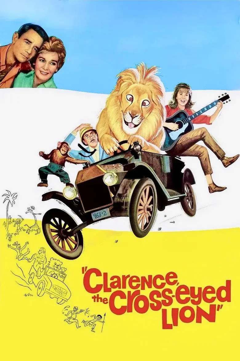 فیلم کلارنس، شیر چپ چشمی  (Clarence, the Cross-Eyed Lion 1965)