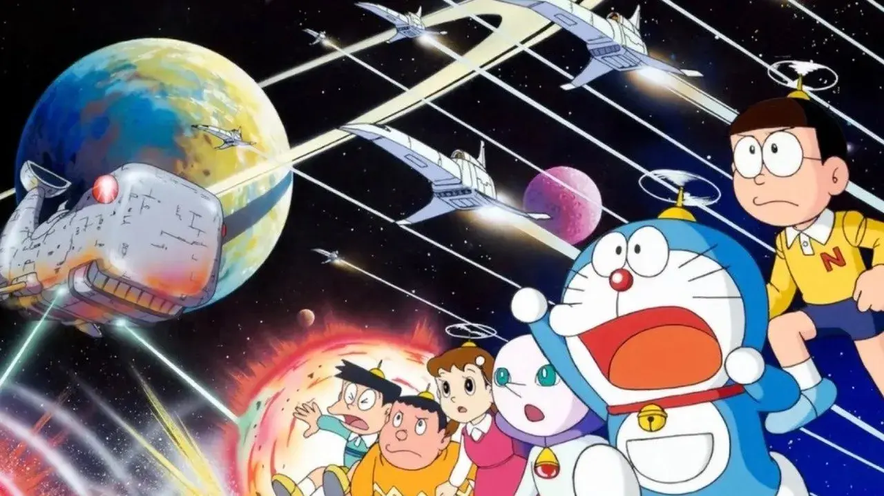 انیمه دورایمون: جنگ ستارگان کوچک نوبیتا (Doraemon: Nobita's Little Star Wars 1985)