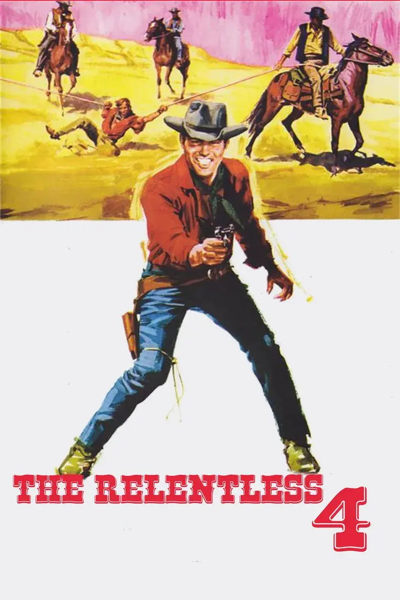 فیلم چهار خستگی‌ ناپذیر (The Relentless Four 1965)