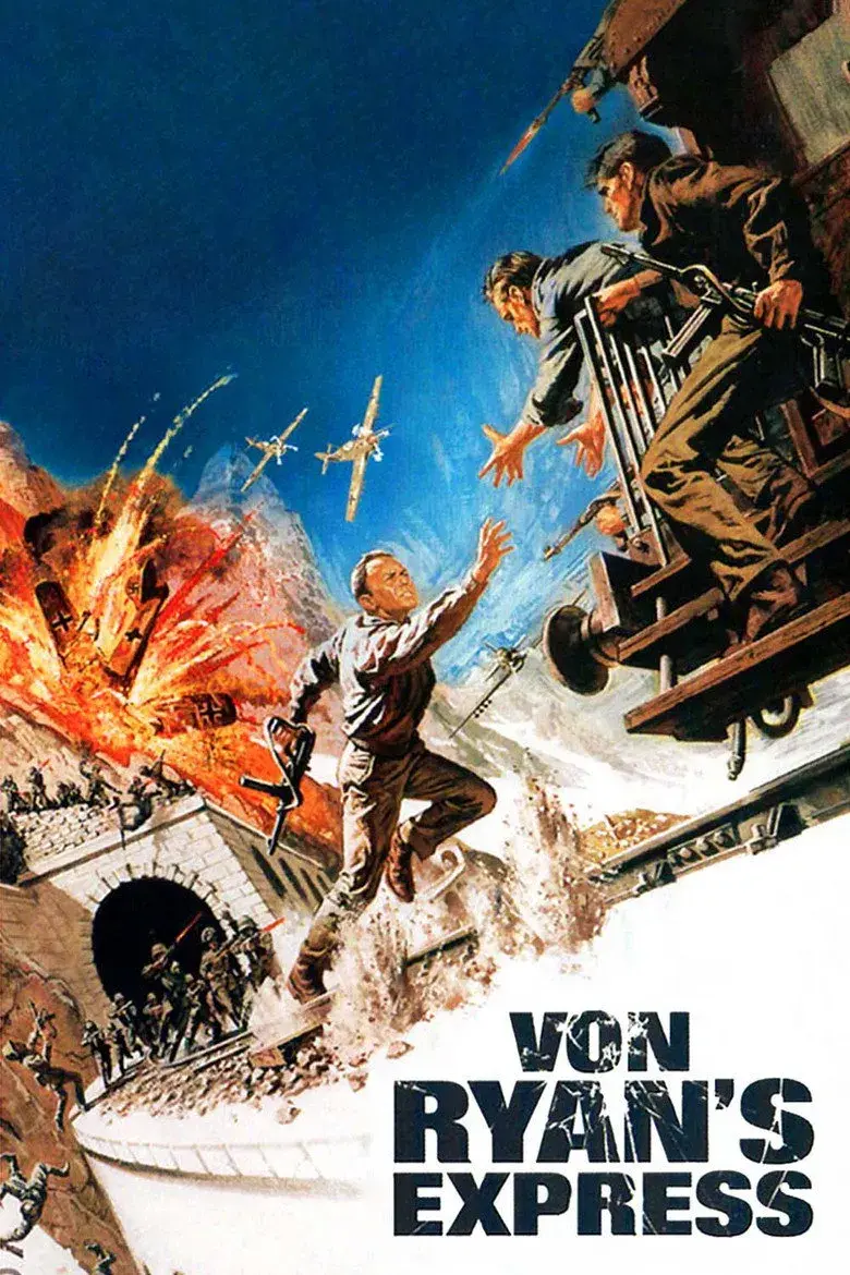 فیلم قطار سریع السیر فون راین (Von Ryan's Express 1965)