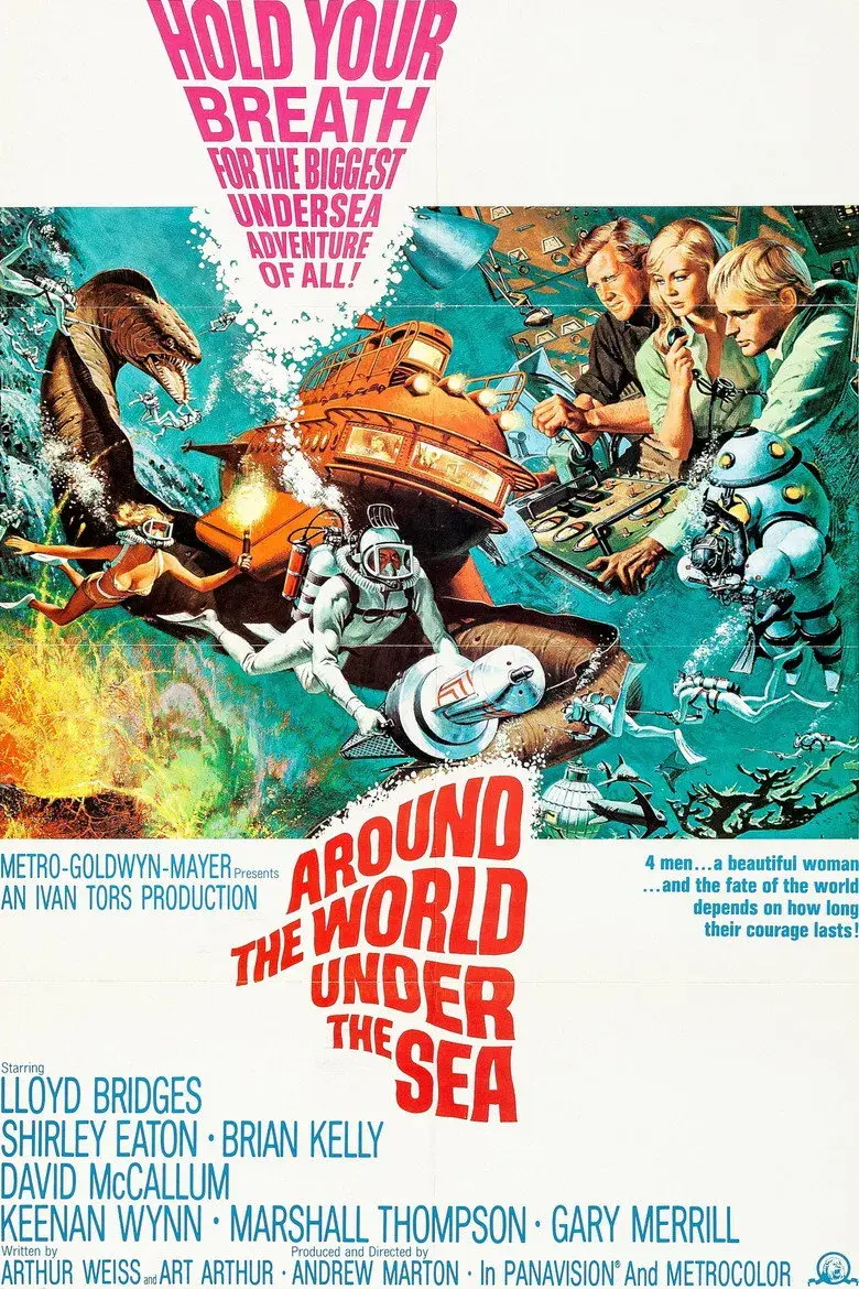فیلم سفر به دور دنیا زیر دریا (Around the World Under the Sea 1966)