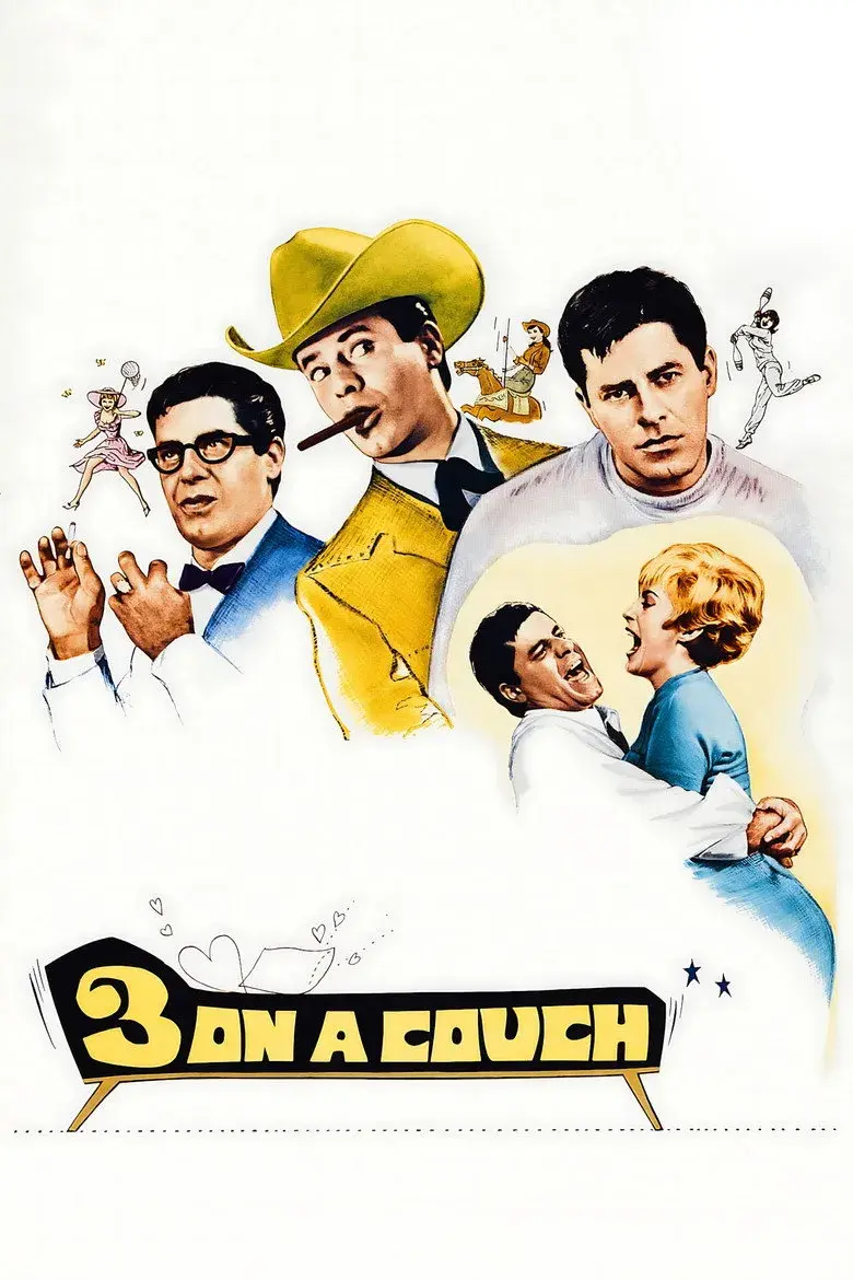 فیلم سه نفر روی کاناپه (Three on a Couch 1966)