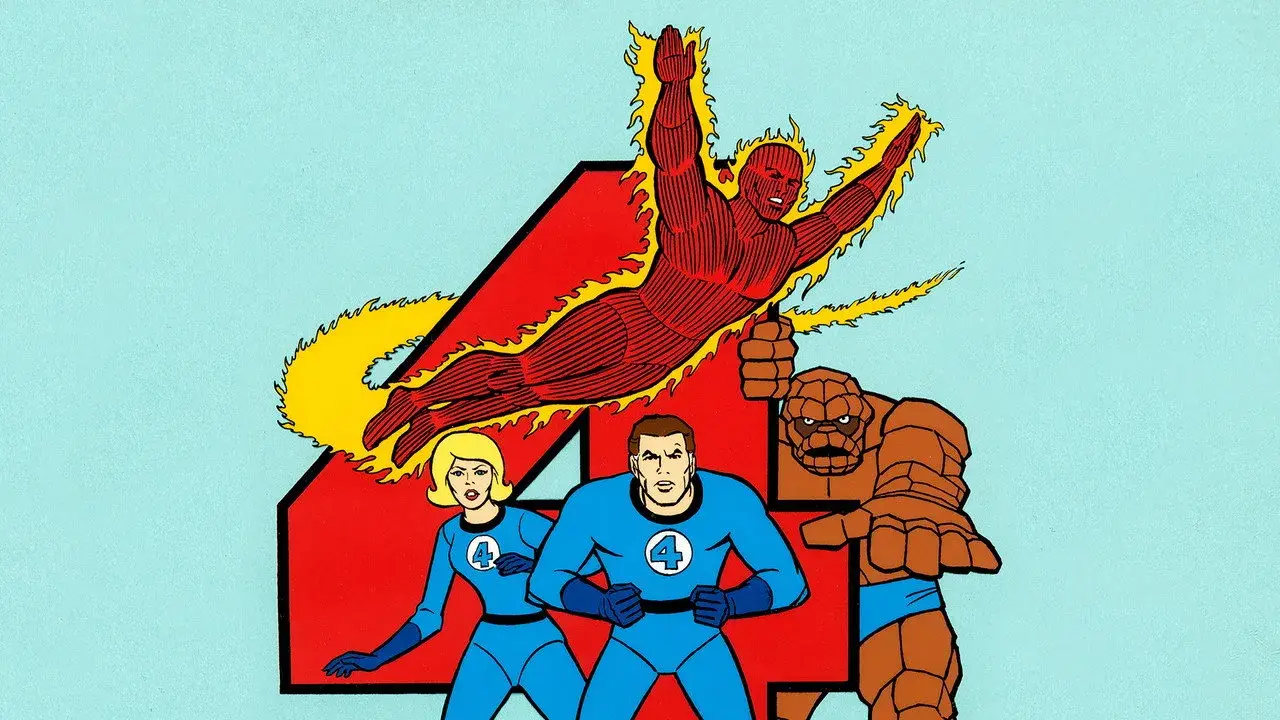 انیمیشن سریالی چهار شگفت انگیز  (The Fantastic Four 1967-1968)