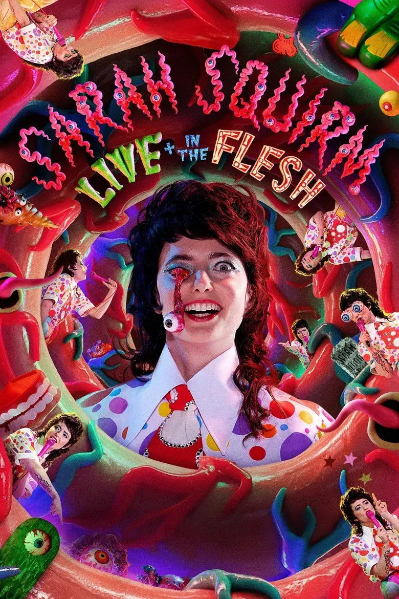 مستند سارا اسکویریم: زنده و با تمام وجود (Sarah Squirm: Live + in the Flesh 2025)