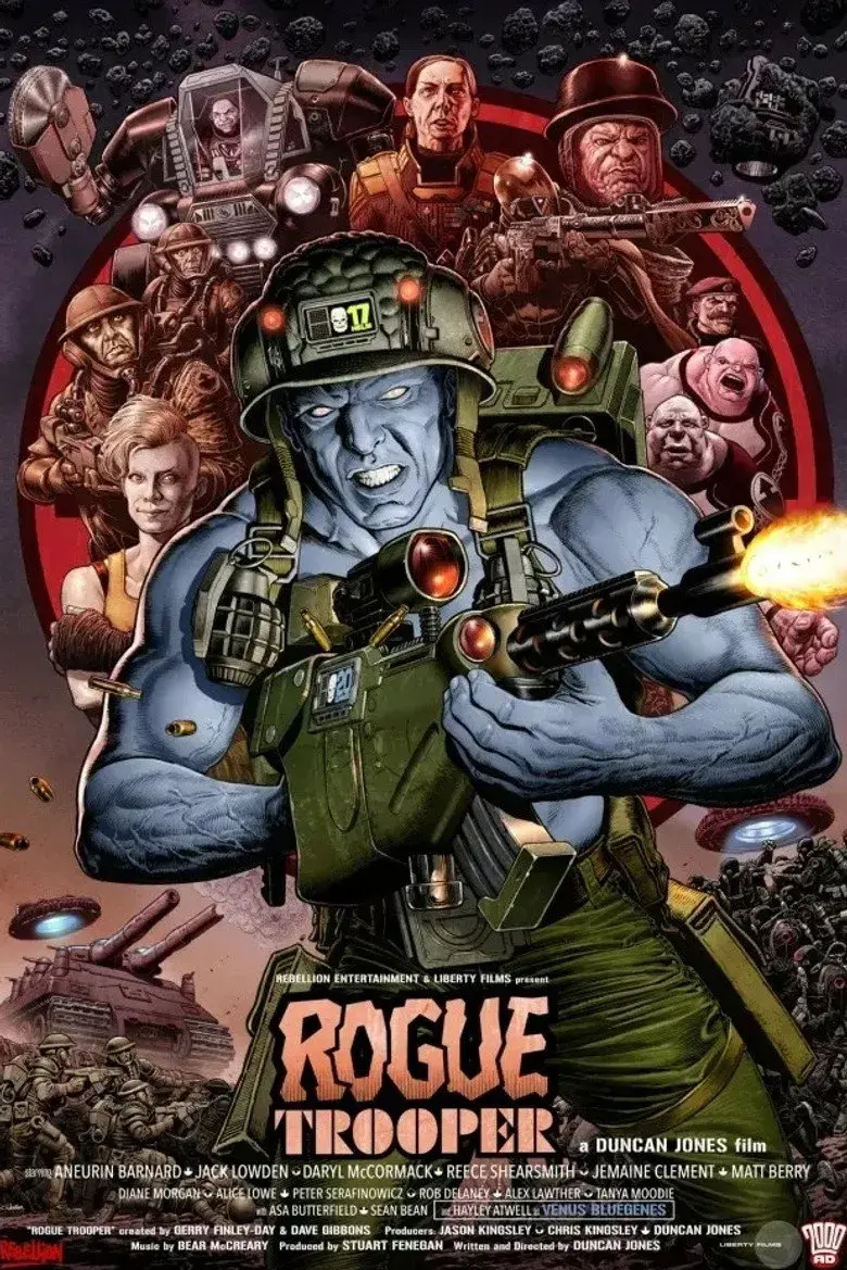 انیمیشن نظامی سرکش (Rogue Trooper 2026)