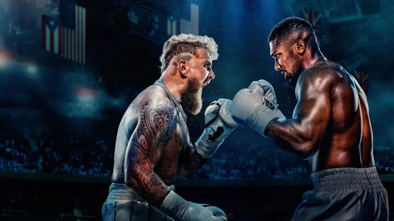 فیلم مسابقه بوکس جیک پاول در برابر آنتونی جاشوا (Jake Paul vs. Anthony Joshua 2026)