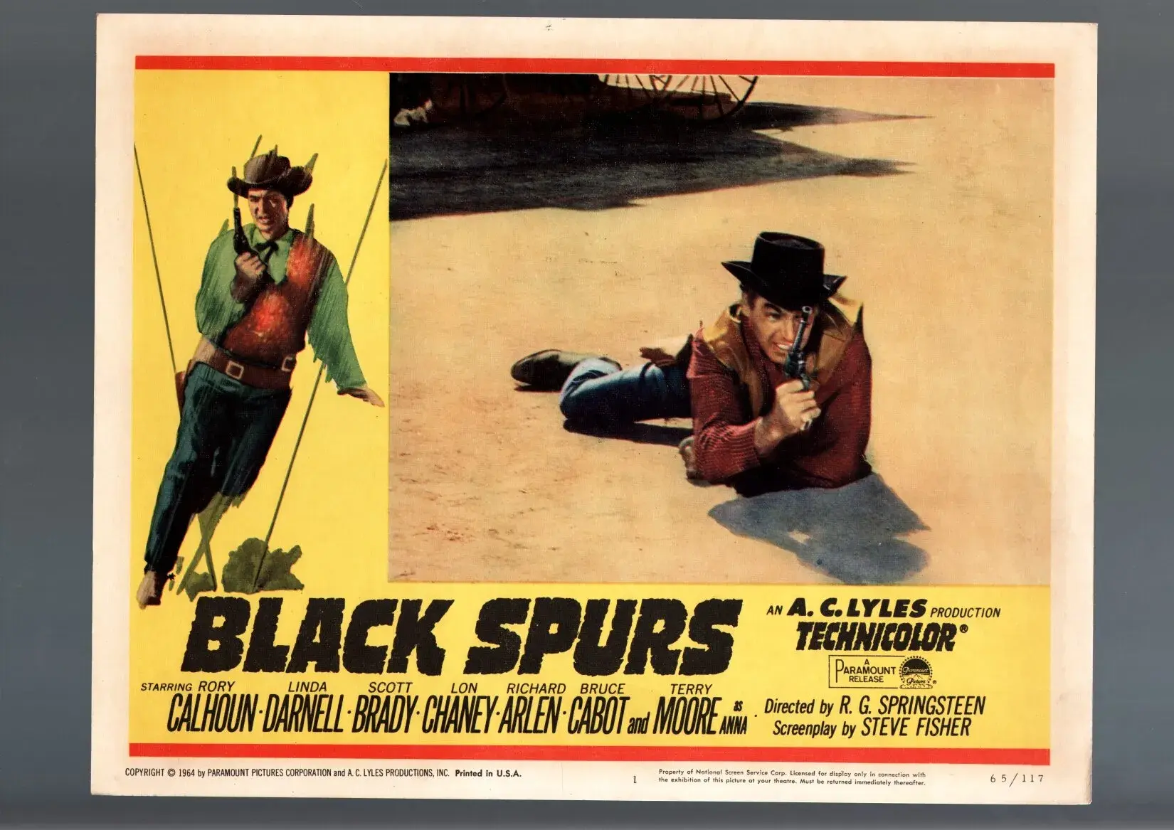 فیلم مهمیزهای سیاه (Black Spurs 1965)
