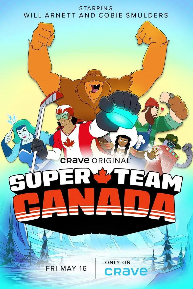 انیمیشن ابرقهرمانان کانادا (Super Team Canada 2025)