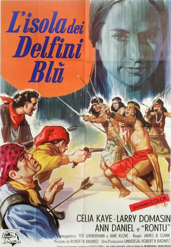 فیلم جزیره دلفین های آبی (Island of the Blue Dolphins 1964)