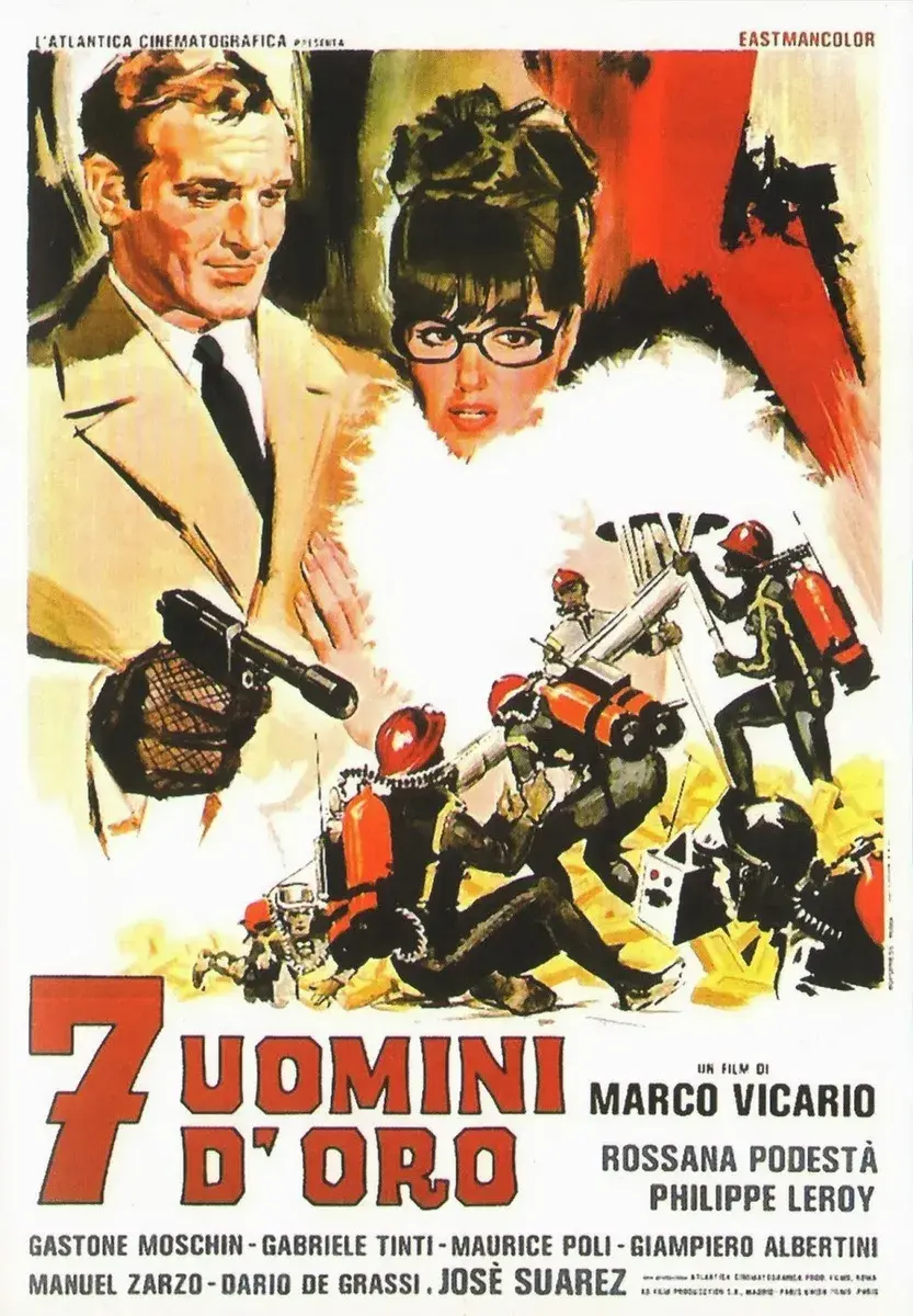 فیلم هفت مرد طلایی (7 uomini d'oro 1965)