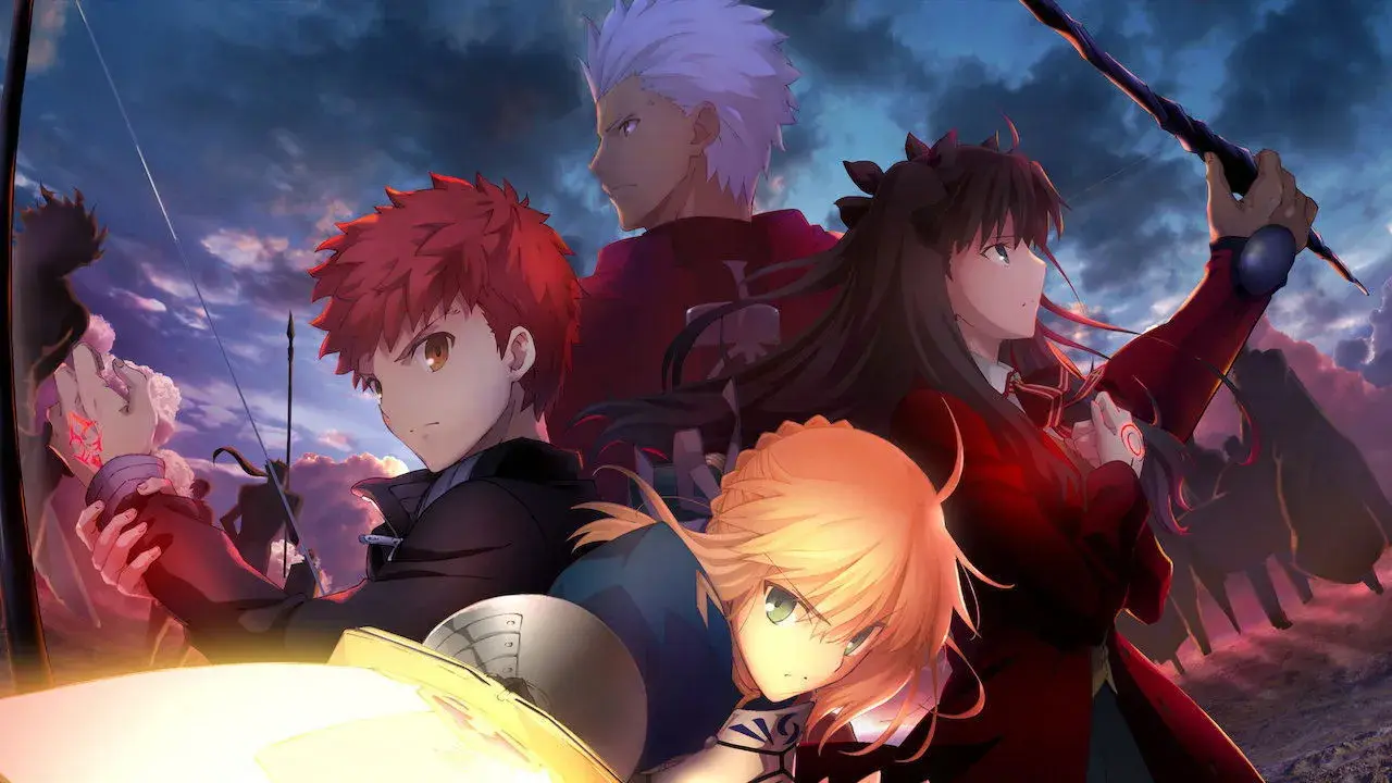 انیمه شب سرنوشت ساز - شمشیر بی پایان (Fate/stay night [Unlimited Blade Works] 2014)