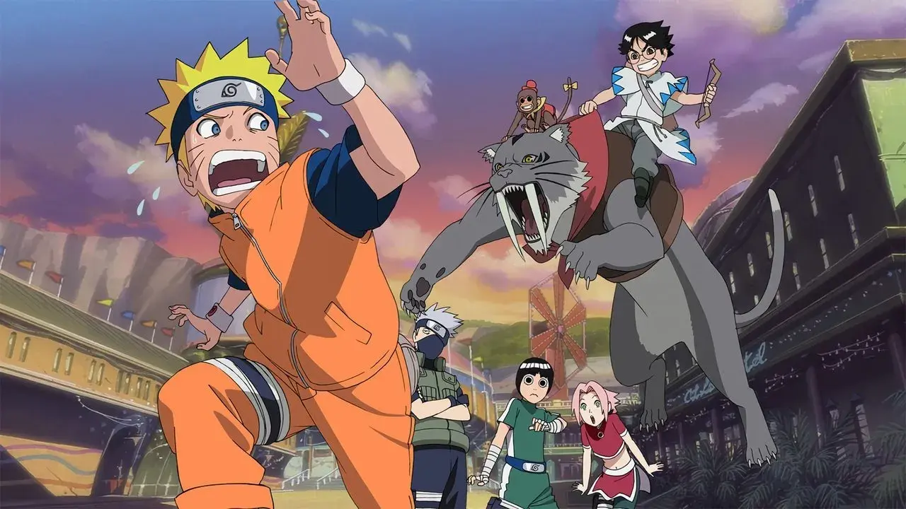 انیمه ناروتو3: نگهبانان پادشاهی هلال ماه (Naruto the Movie 3: Guardians of the Crescent Moon Kingdom 2006)
