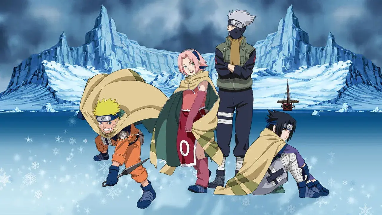 انیمه ناروتو: درگیری نینجا در سرزمین برفی (Naruto the Movie: Ninja Clash in the Land of Snow 2004)