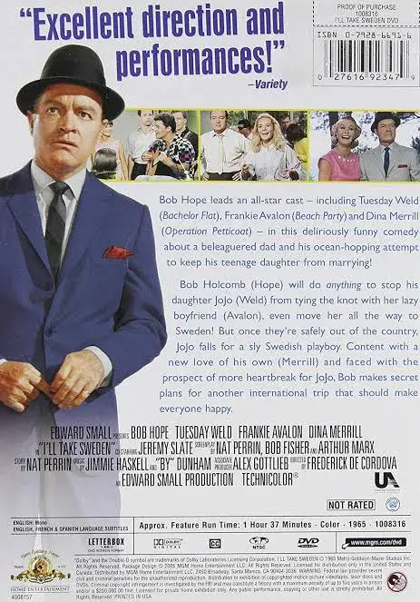 فیلم تعطیلات در سوئد (I'll Take Sweden 1965)