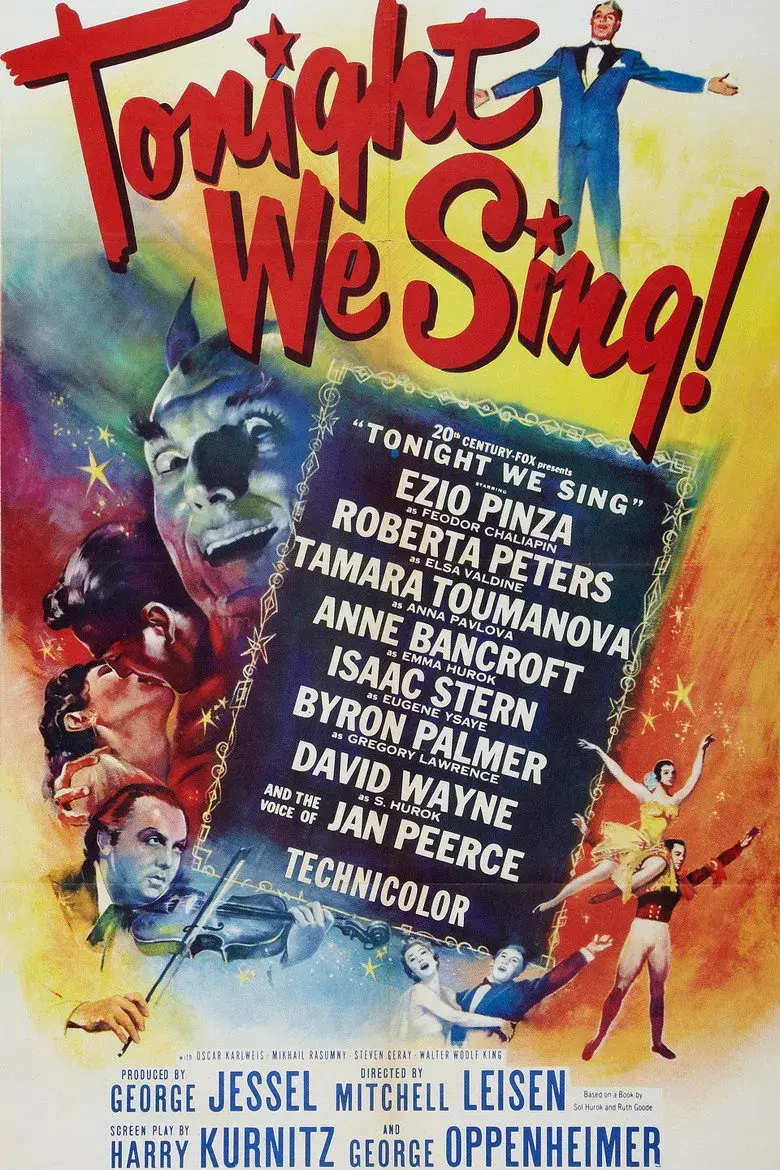 فیلم آواز می خوانیم (Tonight We Sing 1953)