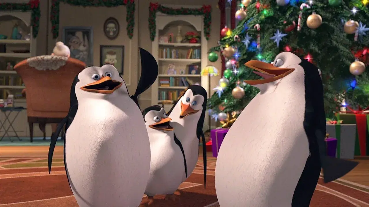 انیمیشن پنگوئن های ماداگاسکار در کپر کریسمس (The Madagascar Penguins in a Christmas Caper 2005)