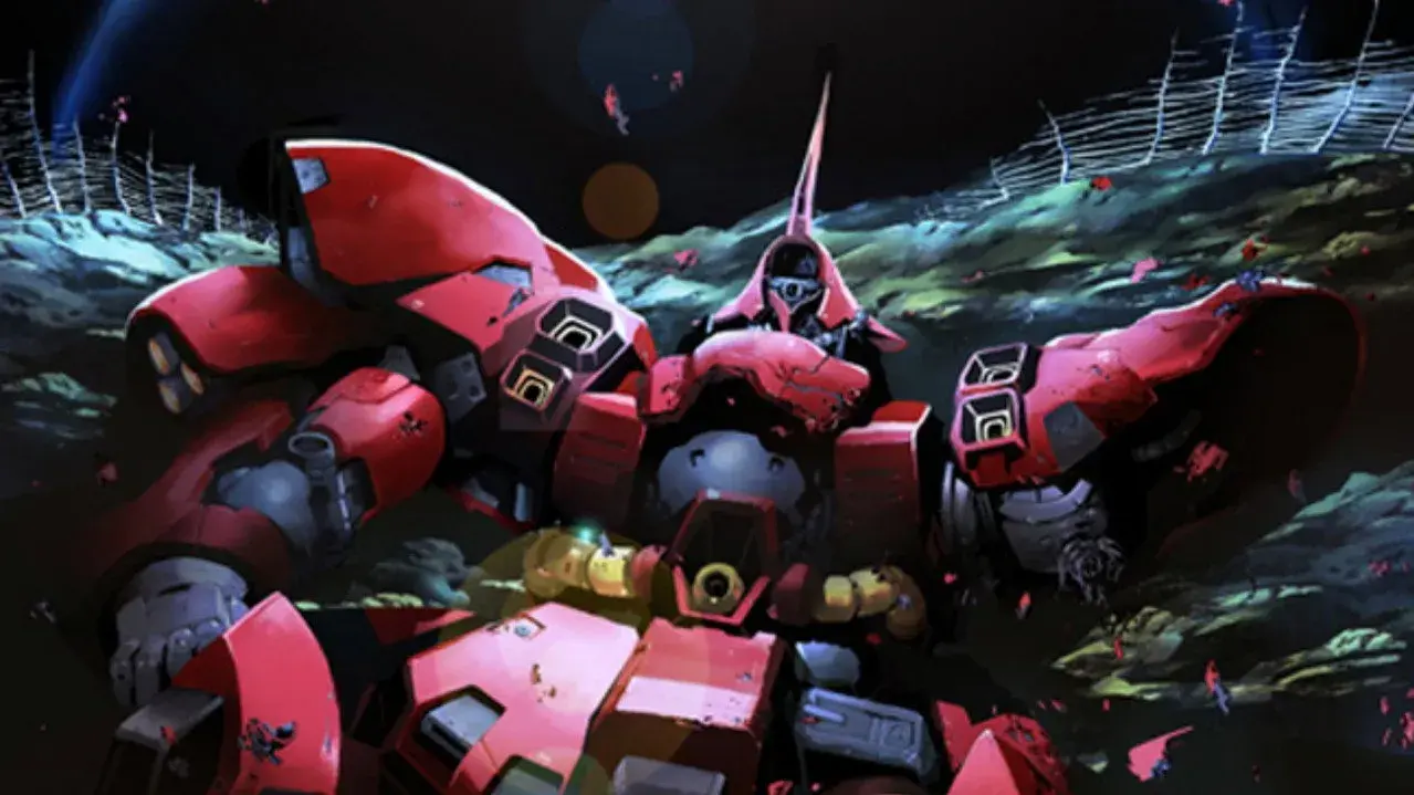 انیمه موبایل سوت گاندام: رد سرخ محور گرگ و میش (Mobile Suit Gundam: Twilight AXIS Red Trace 2017)