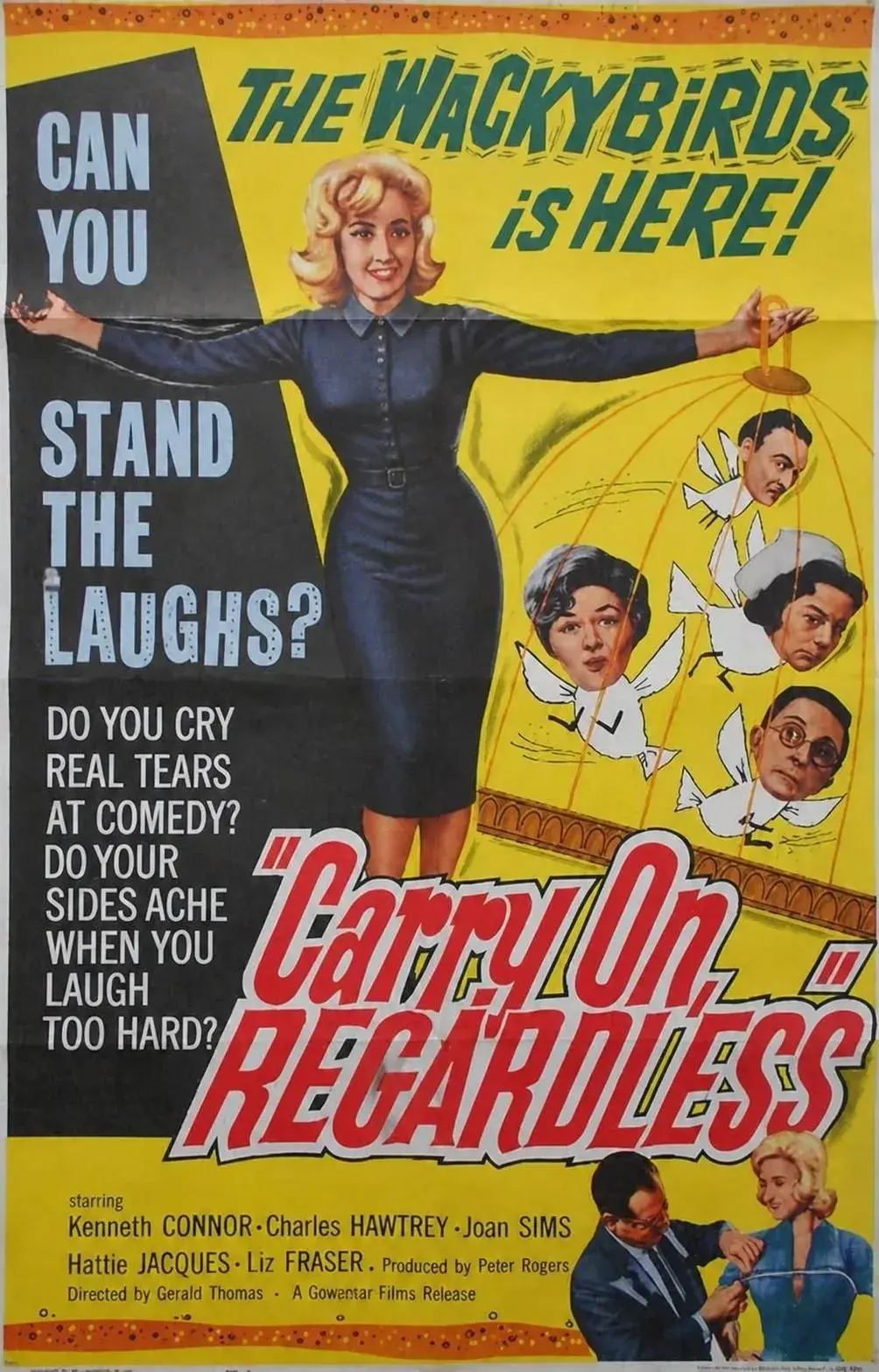 فیلم هر طور شده ادامه بده (Carry On Regardless 1961)