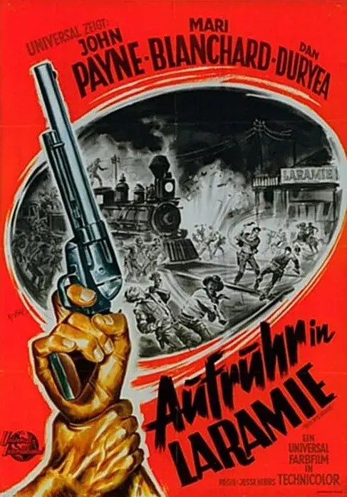 فیلم ریل‌ها به سوی لارامی (Rails Into Laramie 1954)