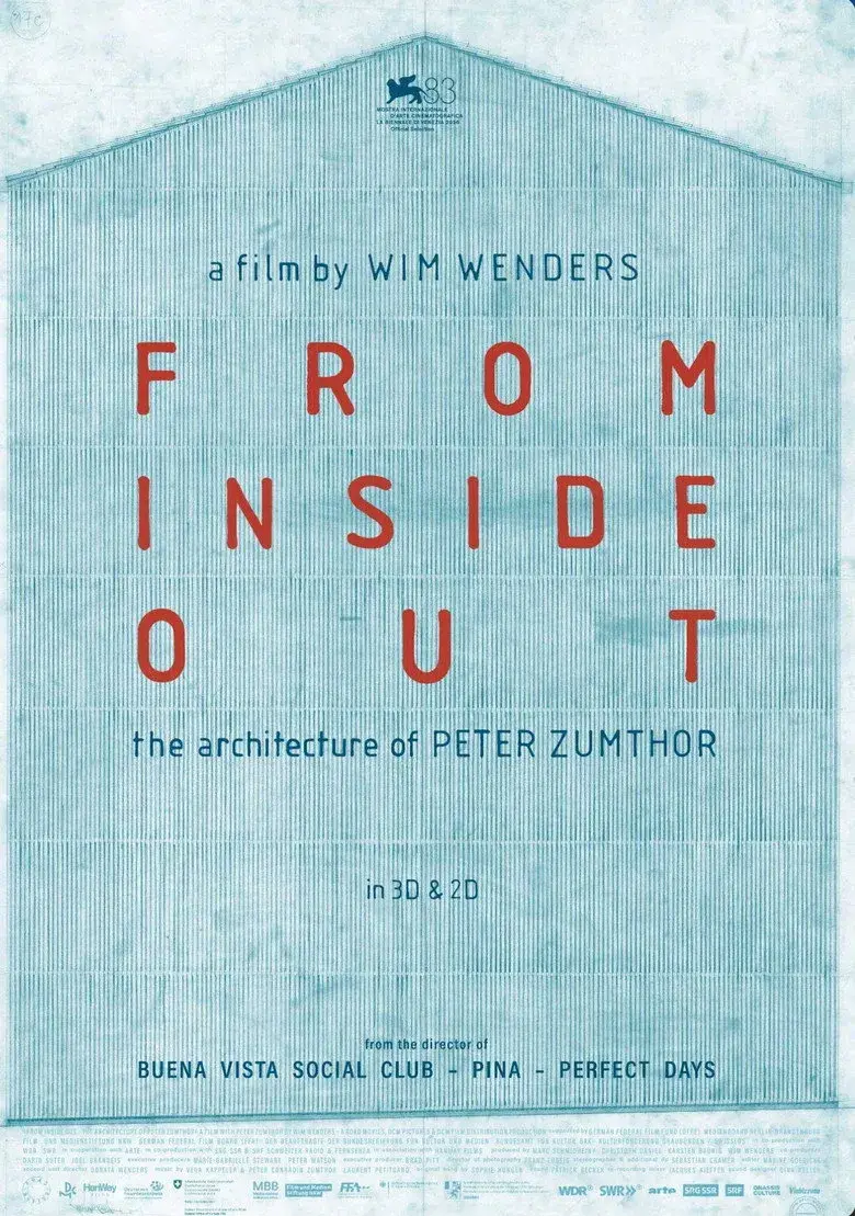 مستند از درون به بیرون؛ معماری پیتر زومتور (From Inside Out: The Architecture of Peter Zumthor 2026)